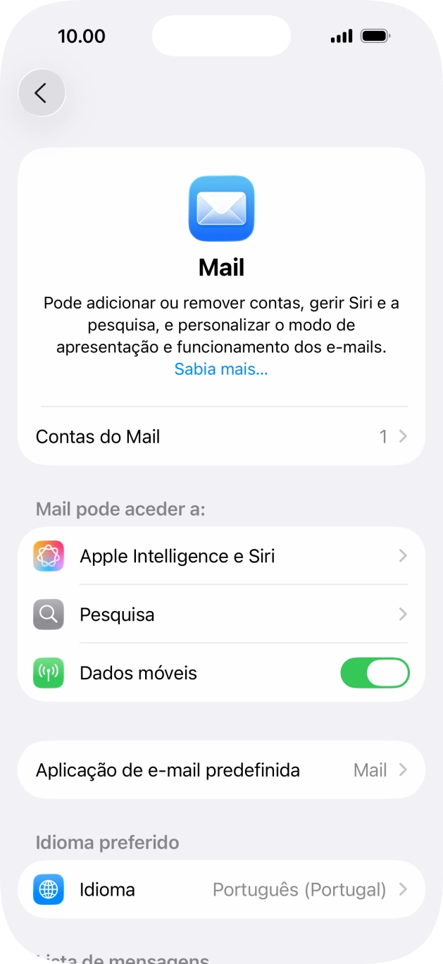 Prima Contas do Mail.