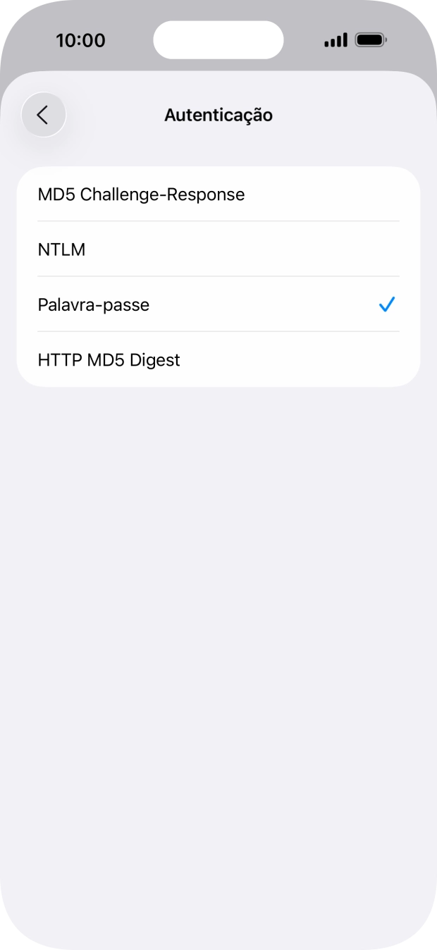 Prima Palavra-passe.