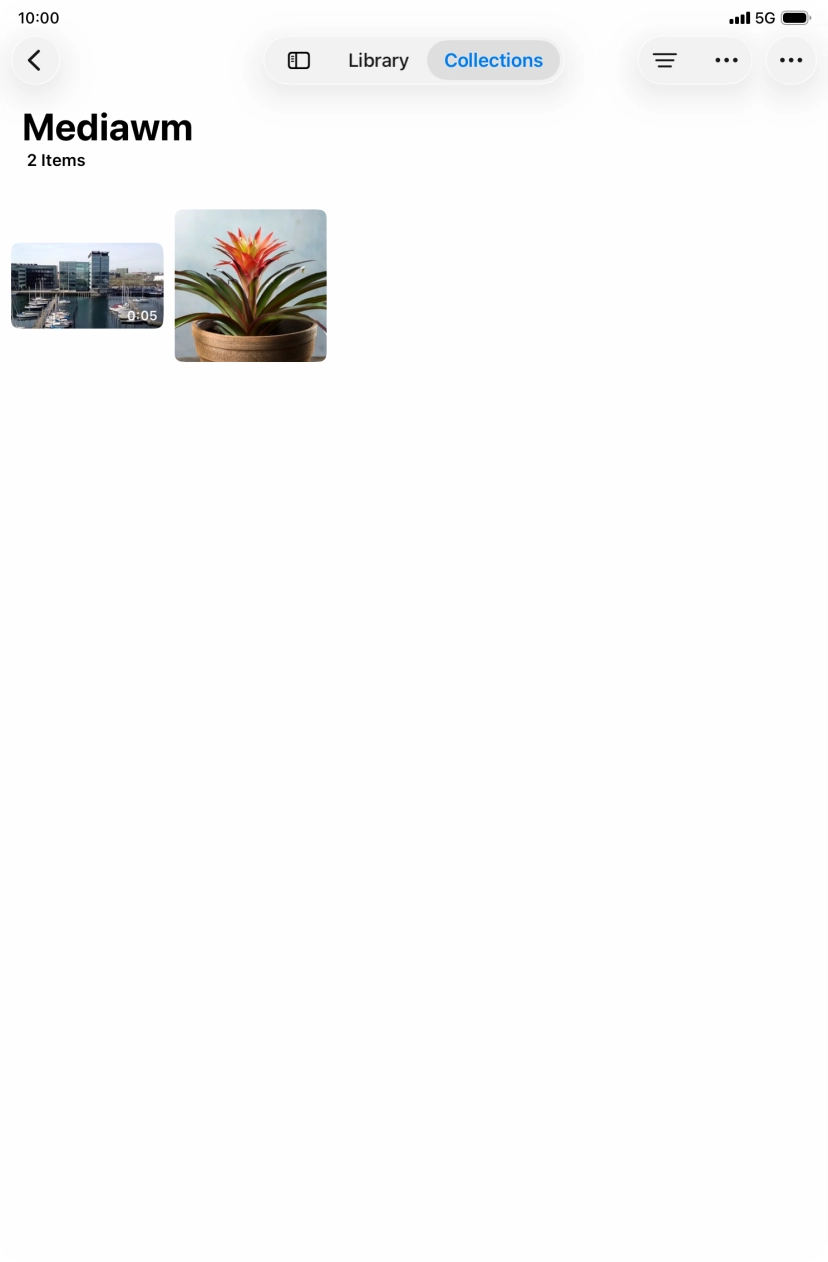 Open the app or screen you want to record.