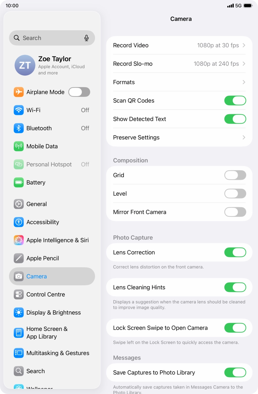 Slide your finger upwards starting from the bottom of the screen to return to the home screen.