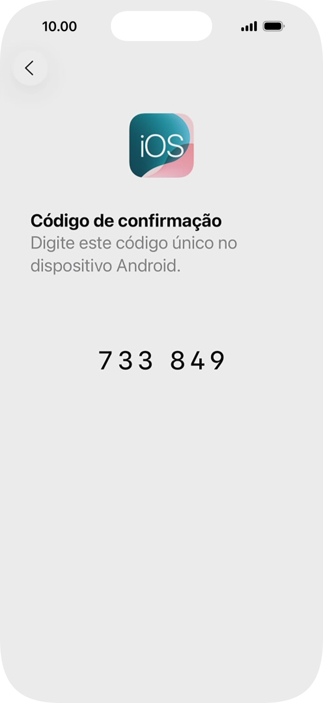 Siga as indicações no ecrã e na app 
