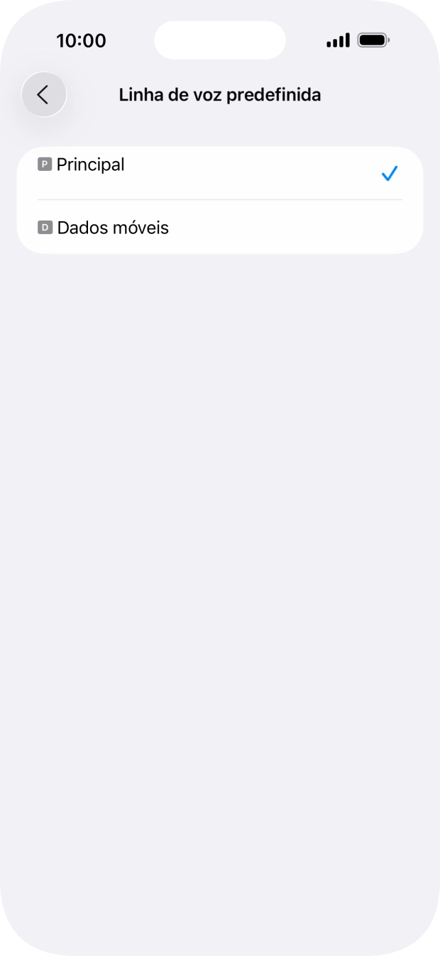 Prima o plano pretendido.