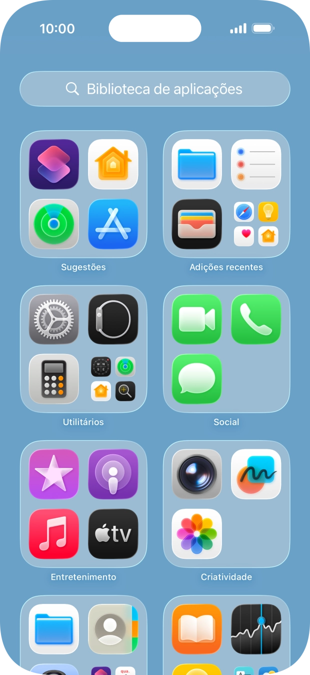 Prima a app pretendida.