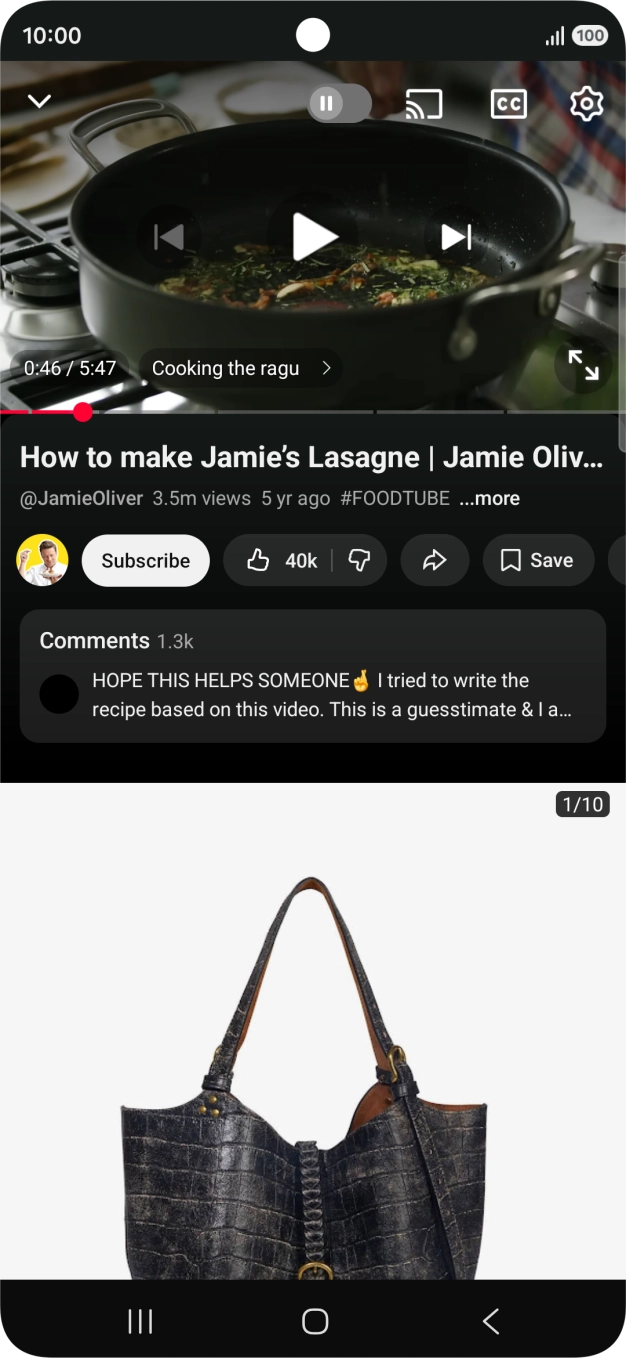 Press and hold the Home key to activate Gemini.
