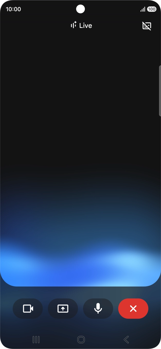 Talk to Gemini about the required topic.