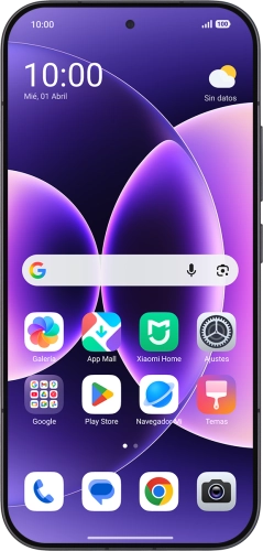 Imagen 1: Vista frontal del Xiaomi 17 5G - Black