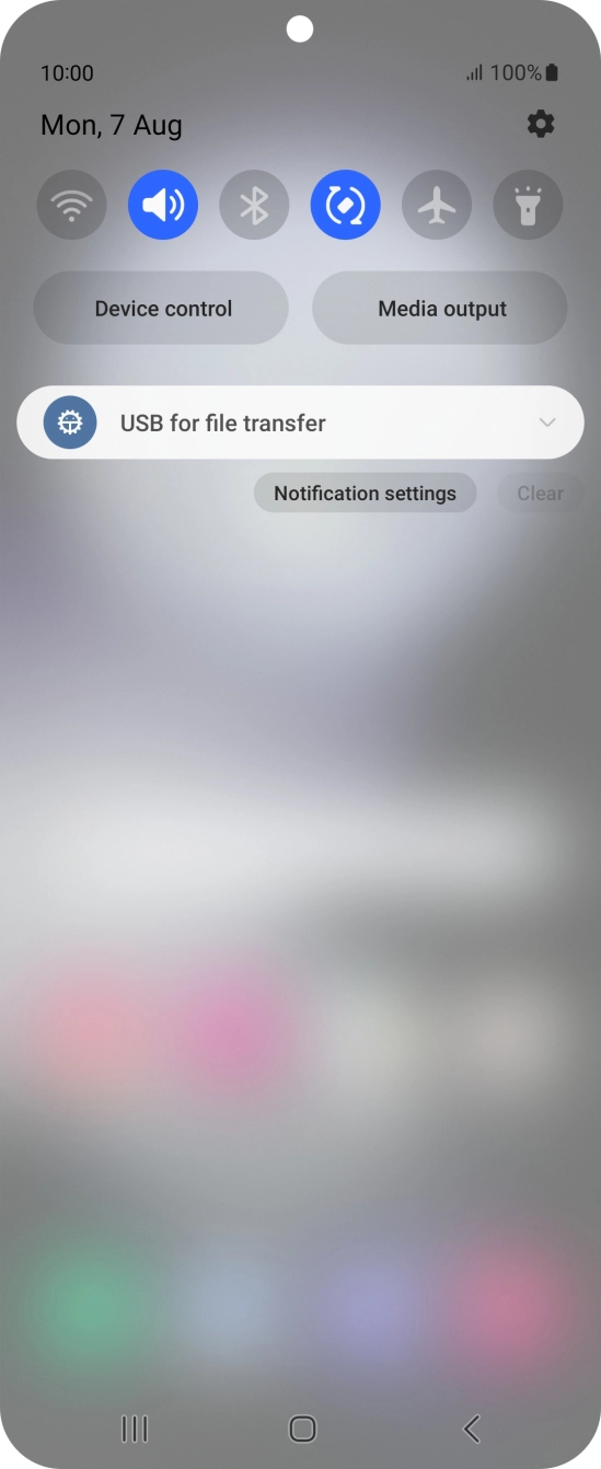 Press the drop down list.