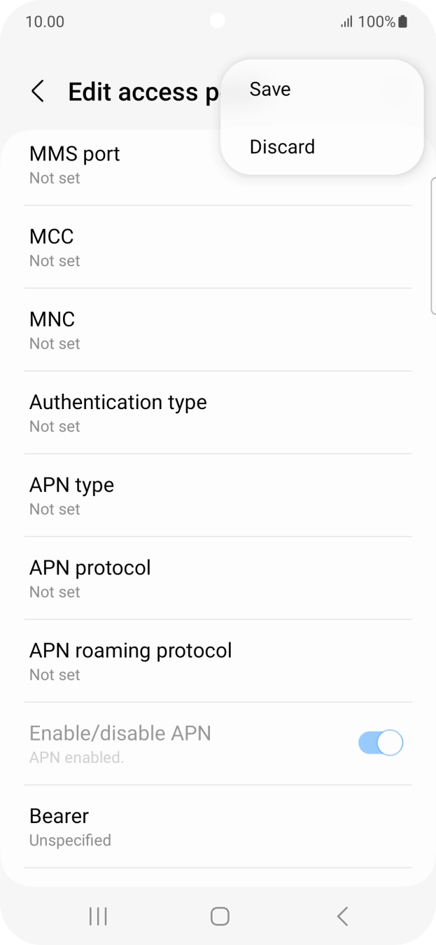 Press Save. Press Save.