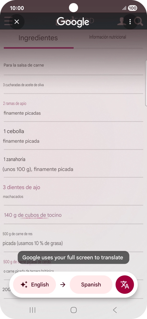 Follow the instructions on the screen to select the required language settings and use the function.