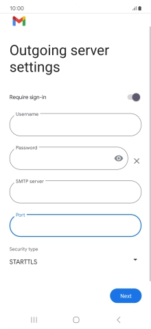Press the drop down list below 