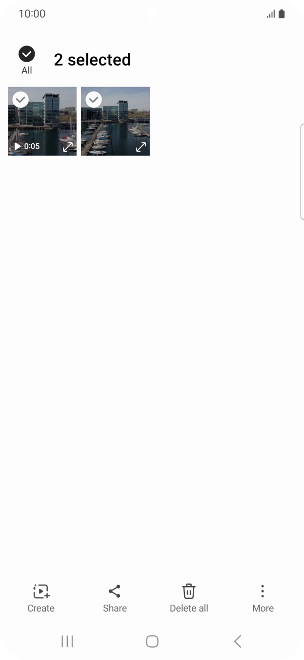 Press Share. Press Share.