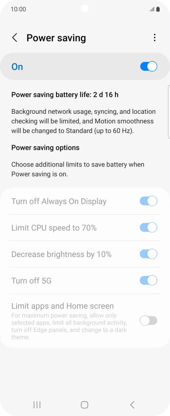 Press the Home key to return to the home screen. Press the Home key to return to the home screen.