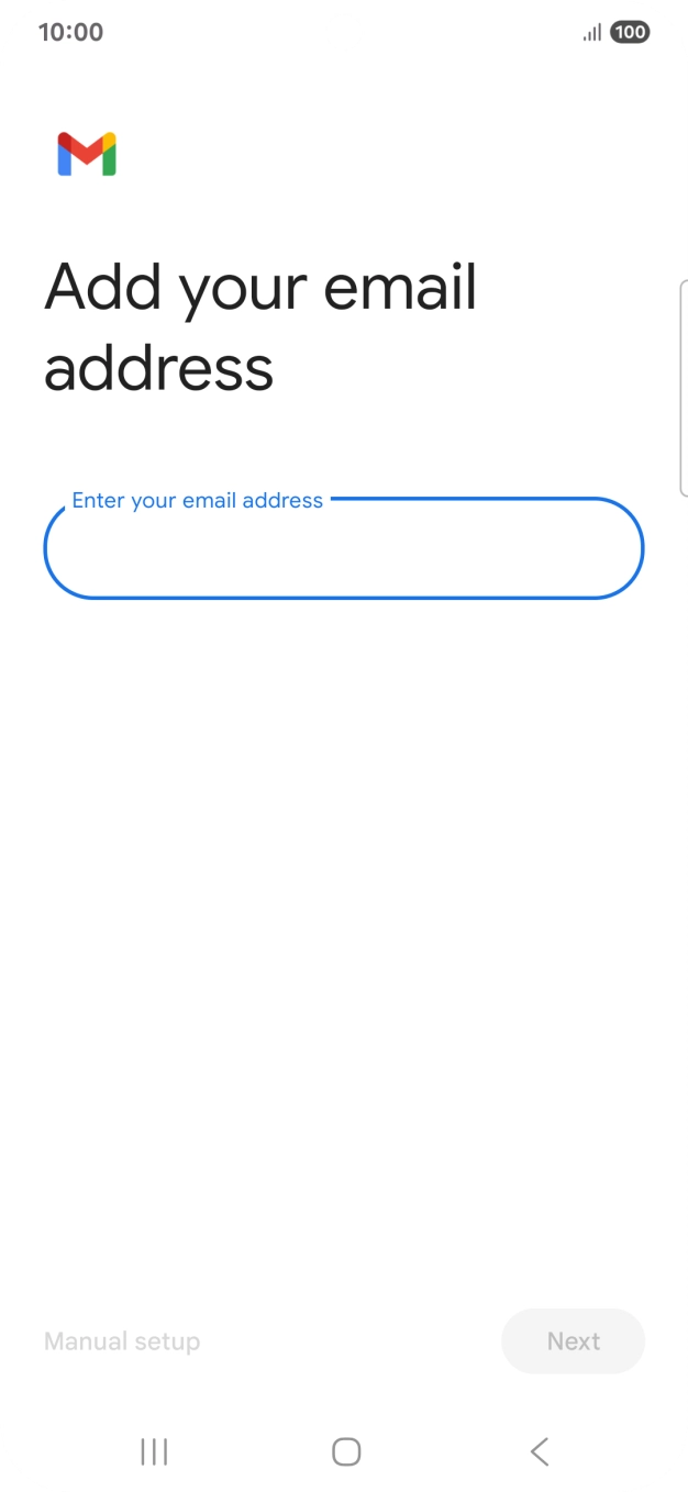 Press the field below 