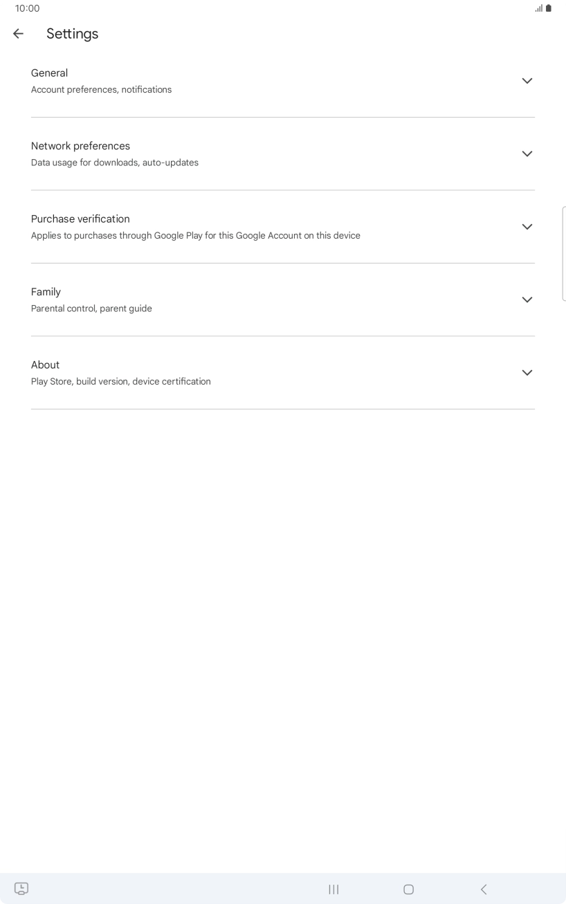 Press Network preferences.