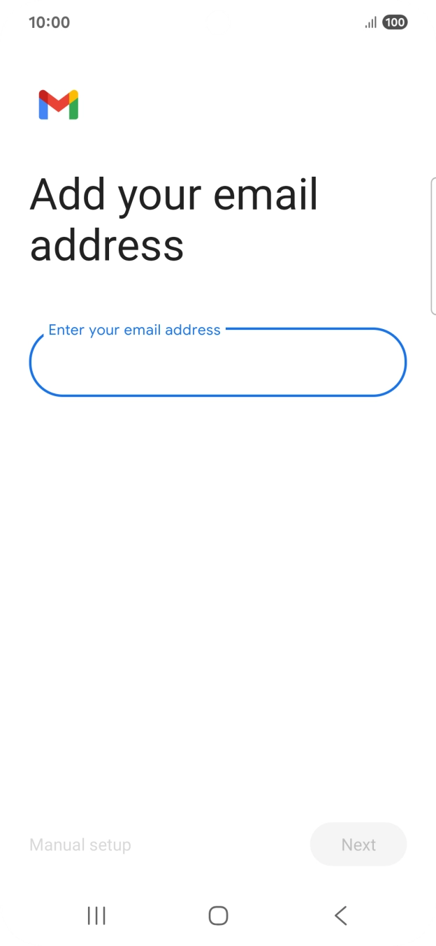 Press the field below 
