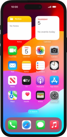 Image 1: Front view of the Apple iPhone 15 Plus