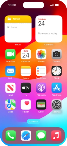 Press the phone icon.