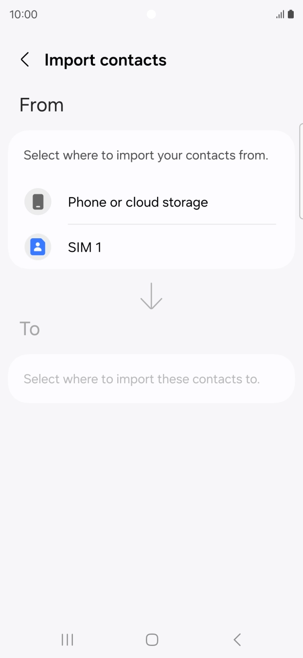 Press the name of your SIM.