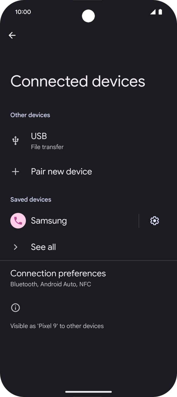 Slide your finger upwards starting from the bottom of the screen to return to the home screen.