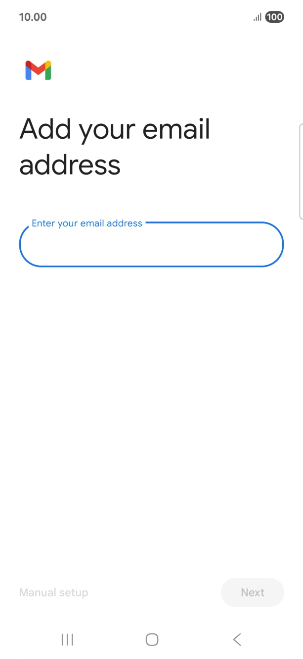 Press the field below 