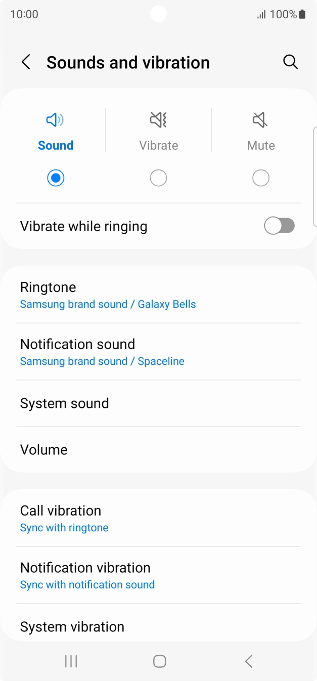 Press Ringtone.
