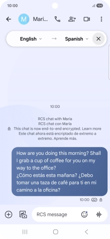 Follow the instructions on the screen to select the required language settings and use the function.