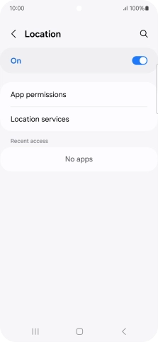 Press App permissions.