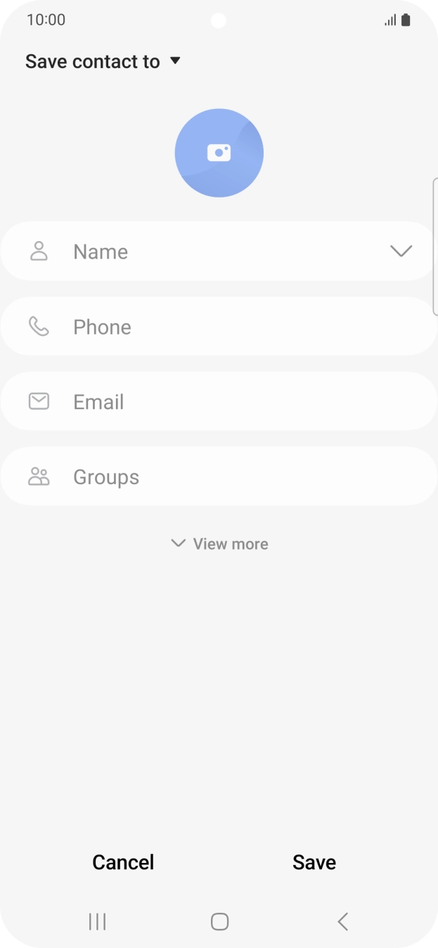 Press the address book drop down list. Press the address book drop down list.