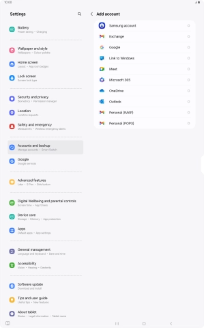 Press Google.