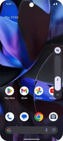 Press the sound mode icon.