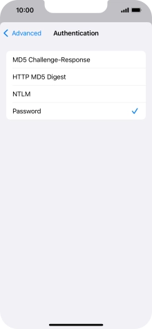 Press Password.
