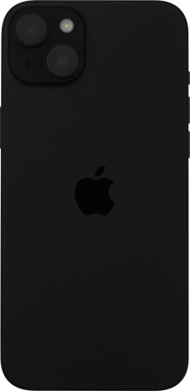 Image 2: Back view of the Apple iPhone 15 Plus