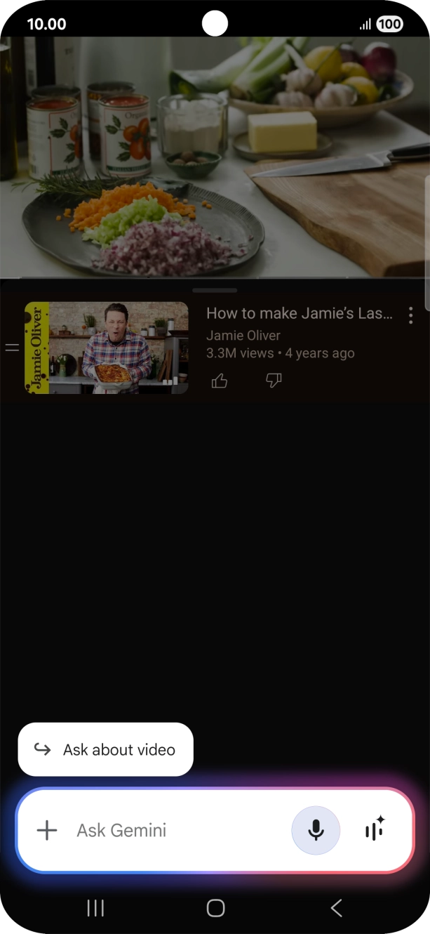Press Ask about video.