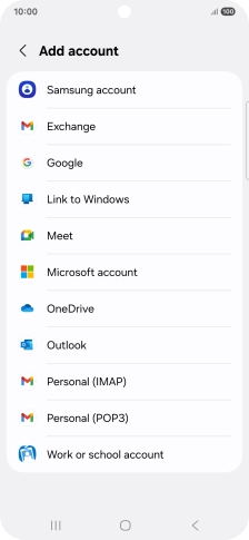 Press Google.