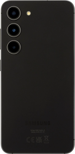 Image 3: Samsung Galaxy S23 in Black Back