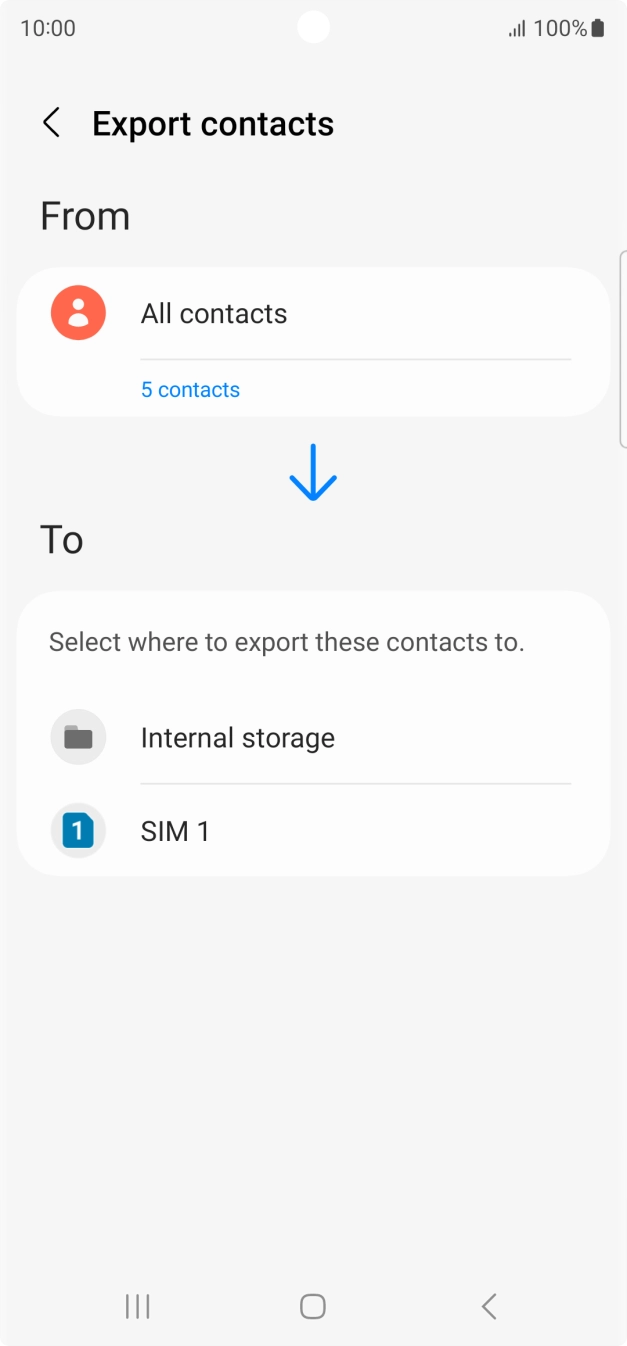 Press the name of your SIM.