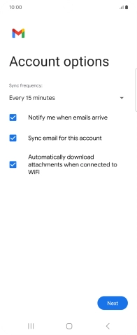 Press the drop down list below 