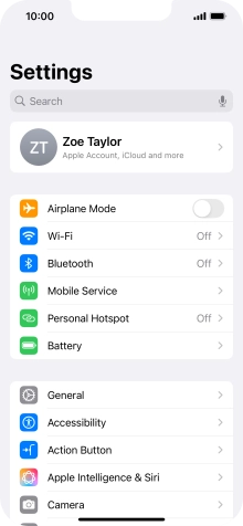 Press Battery.