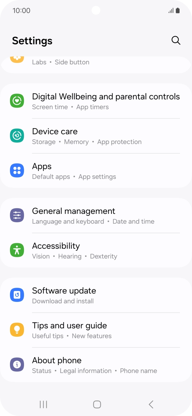 Press General management.