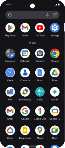 Press Play Store.