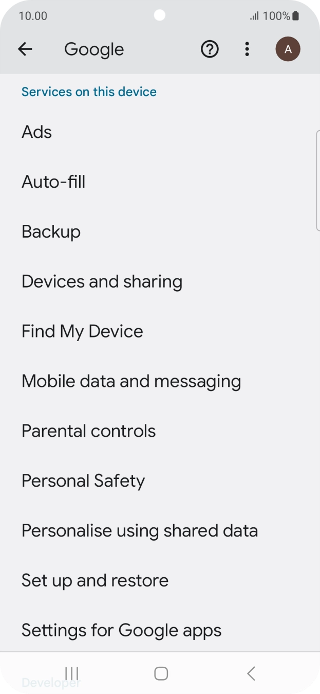 Press Find My Device. Press Find My Device.