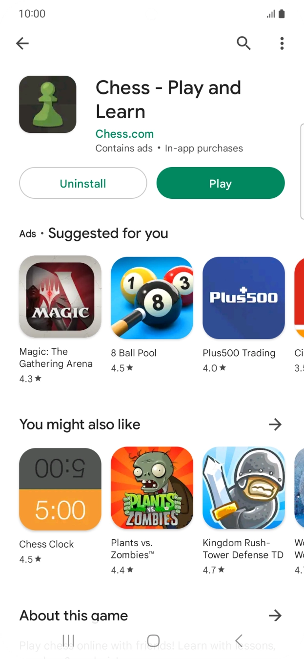 Press the Home key to return to the home screen. Press the Home key to return to the home screen.