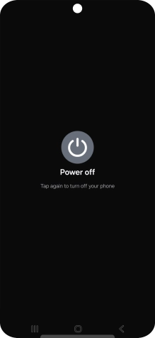 Press Power off.