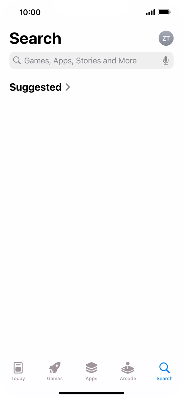 Press the search field and key in the name or subject of the required app. Press the search field and key in the name or subject of the required app.