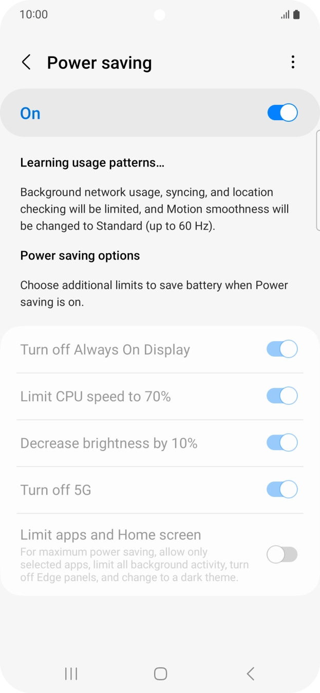 Press the Home key to return to the home screen. Press the Home key to return to the home screen.