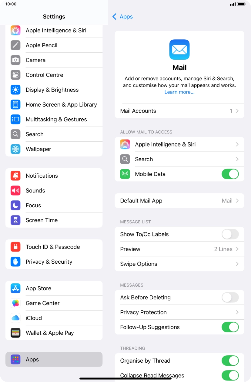 Press Mail Accounts.