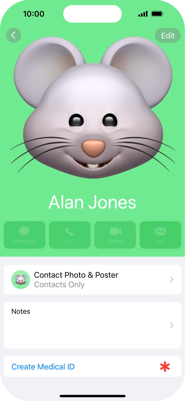 Slide your finger upwards starting from the bottom of the screen to return to the home screen.