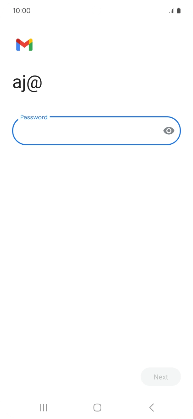 Press the field below 