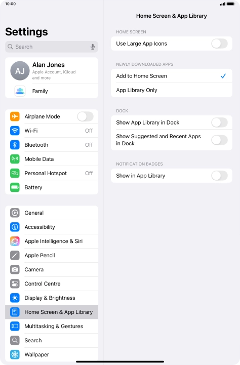 To add new downloaded apps to both the home screen and App Library, press Add to Home Screen. To add new downloaded apps to both the home screen and App Library, press Add to Home Screen.