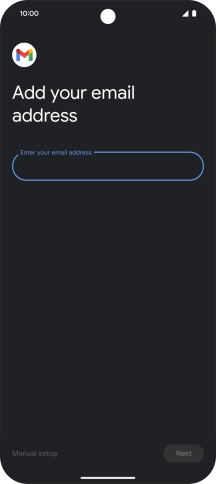 Press the field below 